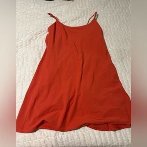 Abercrombie Fitch Cami Tennis Dress Medium Coral